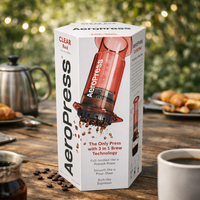 AeroPress RED Coffee Maker - Limited Edition